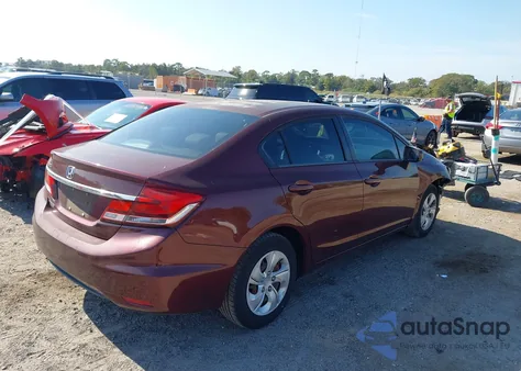 2015 Honda Civic Lx z USA, uszkodzony, nr VIN 19XFB2F57FE014352